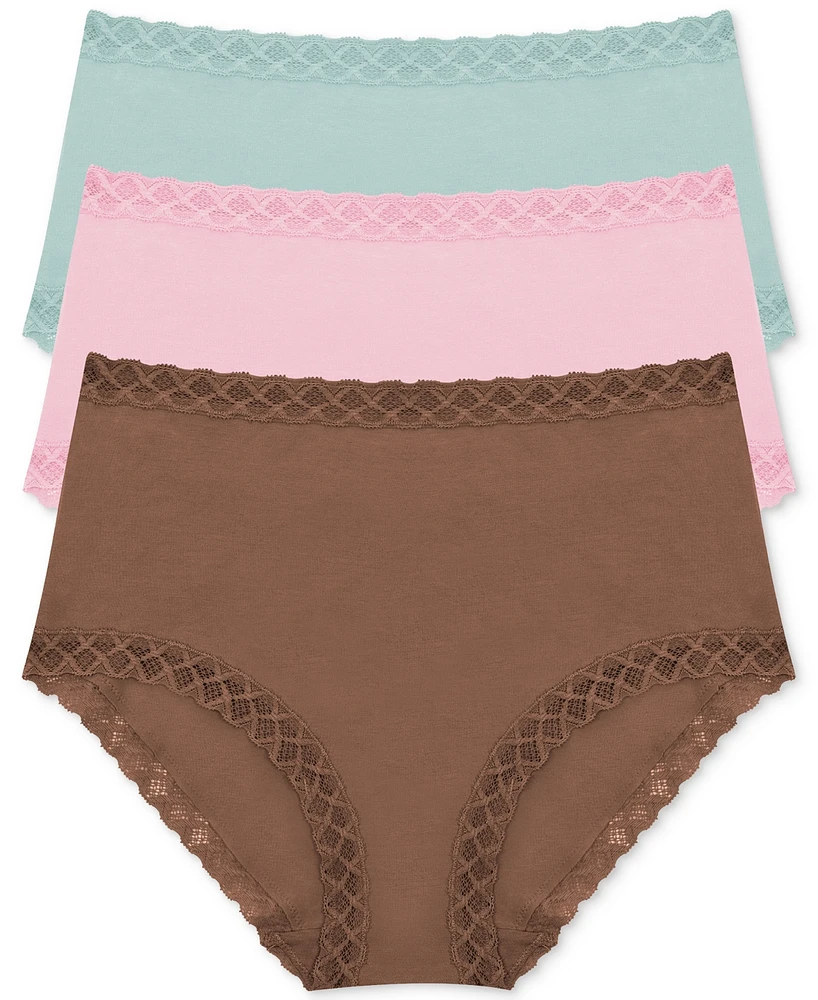 Natori Women's Bliss Full Brief 3-Pack Underwear 755058MP