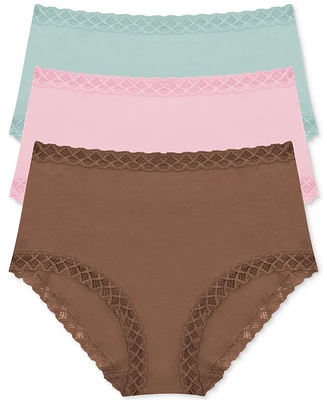 Natori Women's Bliss Full Brief 3-Pack Underwear 755058MP