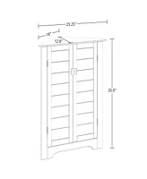 RiverRidge Home 25.25" Two-Door Corner Cabinet