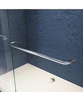 Streamdale Furniture Sliding Shower Doors Safe & Smooth, 56-60"W x 72"H, Adjustable