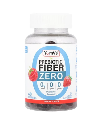 YumVs Prebiotic Fiber Zero Gummies by Keto Friendly Sugar Free Supplement for Women & Men |