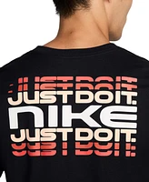 Nike Men's Short Sleeve Crewneck Reverb Logo Graphic T-Shirt