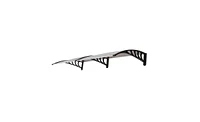 Slickblue Household Door and Window Awnings Canopy Bracket for Durable Weather Protection Shade