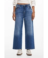 Desigual Women's Denim culotte jeans