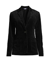 Lands' End Women's Wide Wale Corduroy Blazer