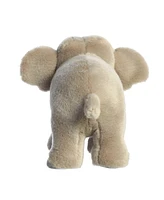 Aurora Medium Asian Elephant Miyoni Realistic Plush Toy Gray 9.5"