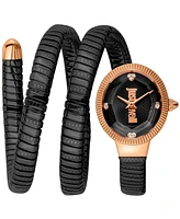 Just Cavalli Women's After Party Snake Dial Watch