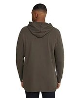 Johnny Bigg Men's Waffle Hooded Long Sleeve Top