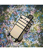 Byootique 4in1 Rolling Makeup Train Case Cosmetic Organizer Blush ForgetMeNot