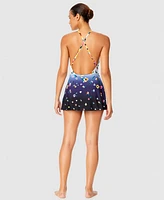 Anne Cole Women's Floral-Print Swimdress