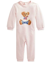 Polo Ralph Lauren Baby Bear Lightweight Fleece One-Piece