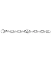 Philipp Plein Men's Edge Logo Link Bracelet in Stainless Steel