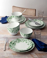 Noritake Bloomington Road 12-Piece Dinnerware Set, Service for 4