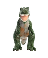 Aurora Medium Tyrannosaurus Rex Dinos & Dragons Ferocious Plush Toy Green 11"