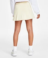 Madden Girl Juniors' Double-Slit Pull-On Mini Skirt