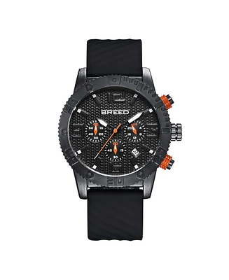 Breed Double Agent Chronograph Watch with Date