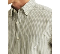 Nautica Men's Striped Short Sleeve Shirt