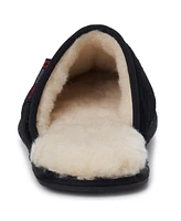 Alpine Swiss Men's Microsuede Memory Foam Scuff Slippers Comfort Slip On Shoes