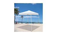 Slickblue 3 x 3M Portable Waterproof Folding Tent for Home Use, Ideal for Outdoor Events and Gatherings in White