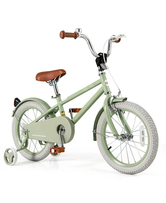 Hongge 16 Inch Kids Bike with Adjustable Handlebar and Saddle