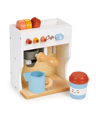 Mentari Toys Barista Play Kitchen Accessories Coffee Maker Toy