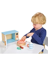 Mentari Toys Premium Wooden Toy Microwave