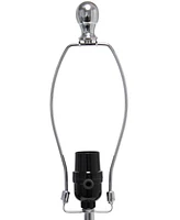 Lalia Home 27.25" Glossy State-of-the-Art Modern Entwined Table Lamp