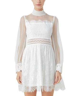 endless rose Women's Lace Mini Dress