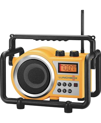 Sangean Lb-100 Compact Am And Fm Lunchbox Ultra Rugged Radio