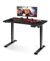 Skonyon Electric Standing Gaming Desk with Height Adjustable Splice Board