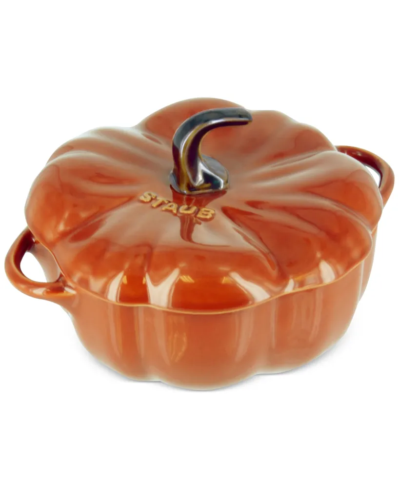 Staub Ceramic 24-Oz. Pumpkin Cocotte