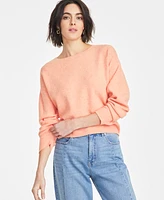 On 34th Women's Marled Boatneck Sweater, Exclusively at Macy's