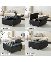 gaomon Ottoman Coffee Table with Lift Top