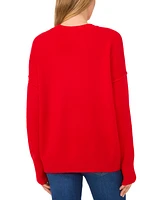 CeCe Women's Be Mine Crewneck Sweater