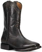 Frye Men's Hauser Logo Stitch Leather Pull On Boot