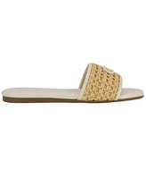 Calvin Klein Women's Yolla Single Band Flat Slip-On Sandals