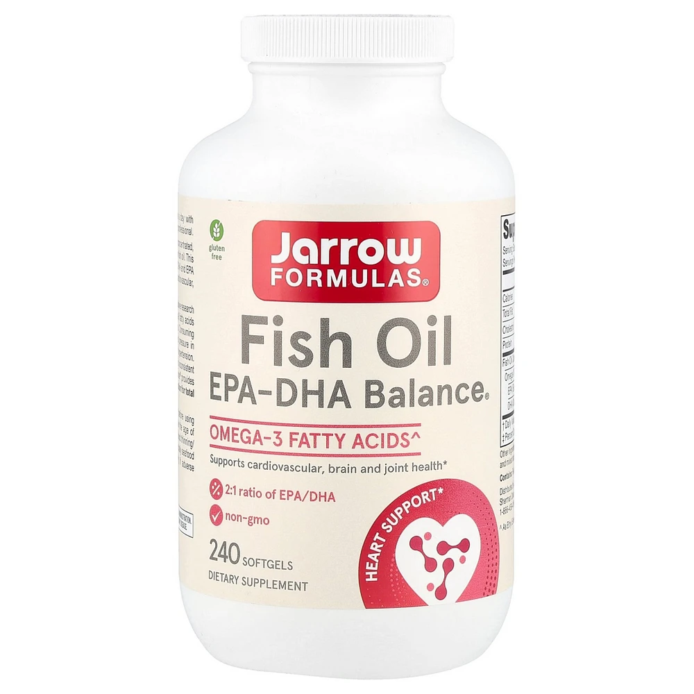 Jarrow Formulas Fish Oil Epa-dha Balance 2 000 mg 240 Softgels (1