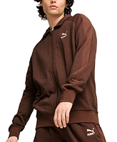 Puma Men's T7 Oversized Velour Track Jacket