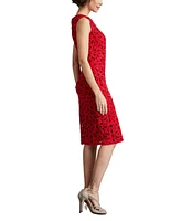 Tadashi Shoji Women's Reva Embroidered Shift Dress