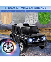 12V Licensed Mercedes-Benz Eqg Ride-On Car – Remote Control