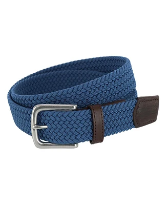 Trafalgar Men's Sarge Solid Stretch Weave Limited Run Golf Belt