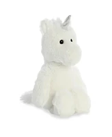 Aurora Medium Unicorn Cuddly Friends Playful Plush Toy White 12"