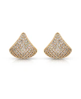 Ettika Pave Encrusted Huggies Hoops Earrings