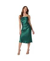 Bebe Women's Satin Midi Slip Dress