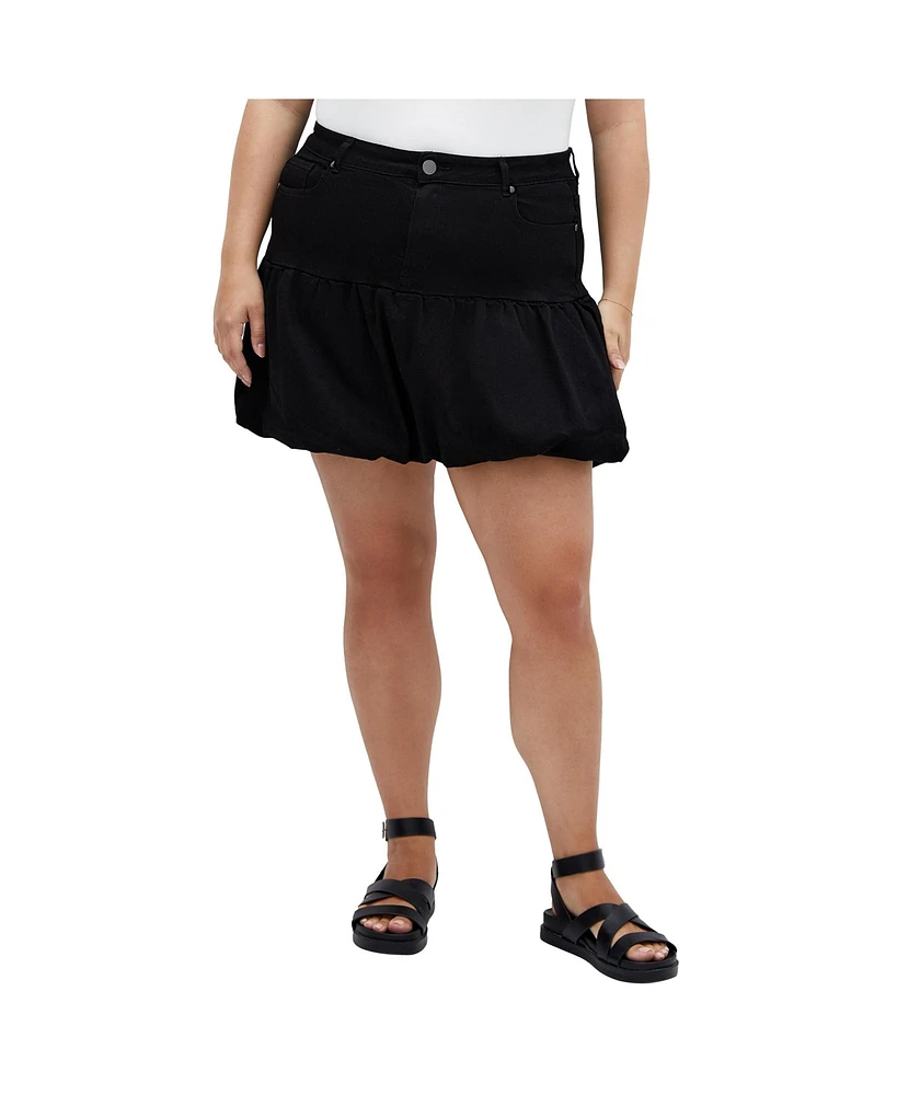 City Chic Plus Maisy Skirt