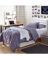Coma Inducer Oversized Comforter Set - The Original Plush - Lavender Dusk , Queen