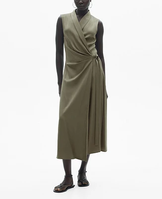 Mango Women's Lyocell Dress