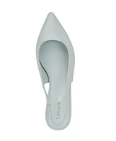 Calvin Klein Women's Dainty Kitten Heel Slingback Pumps