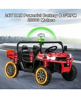 Hongge 24V Ride on Dump Truck with Remote Control