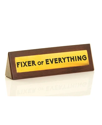 Boxer Gifts Fixer Of Everything Gag Warning Sign